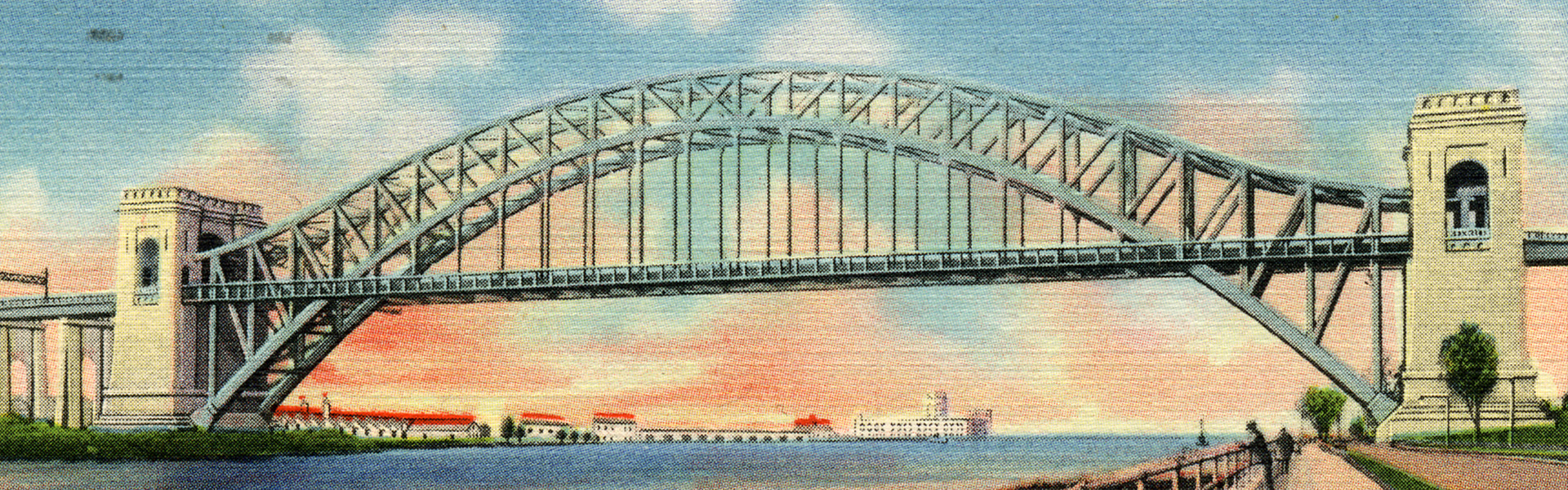 Hell Gate Bridge, 1933